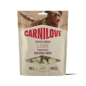 Супер премиум лиофилизирано лакомство за кучета Carnilove Lamb Freeze Dried Snack  с агнешко месо  60 г